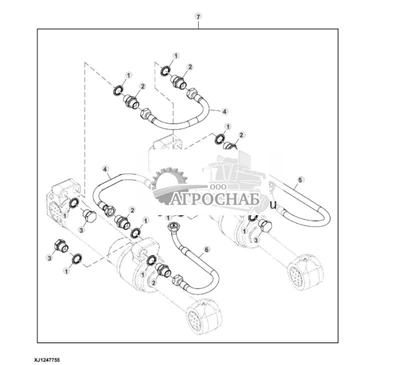 Hydraulic Hoses, Grapple, HSP Gripen 35, 035V, 035HD, 035HDV, 035BIO, 035DUO, 040, 040V, 040BIO, 040HD, 040HDV, 050, 050V, 050HD, 055, 055V, 055HD, 055BIO, 055DUO - ST914880 272.jpg